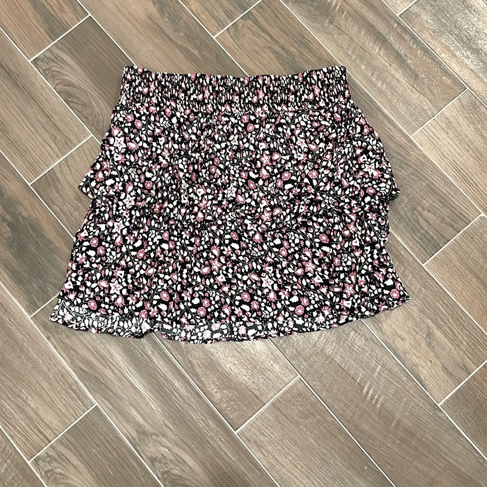 Plus size elastic waist skirt